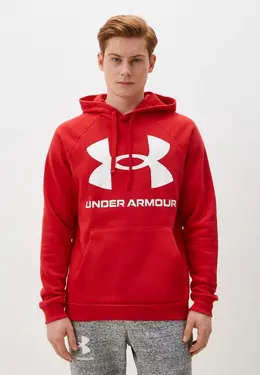 Under Armour: Красная толстовка 