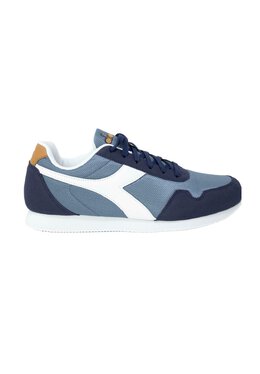 Diadora: Синие кроссовки Simple Run