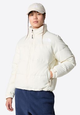 The North Face: Белый пуховик  Nuptse