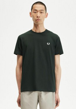 Fred Perry: Зелёная футболка 