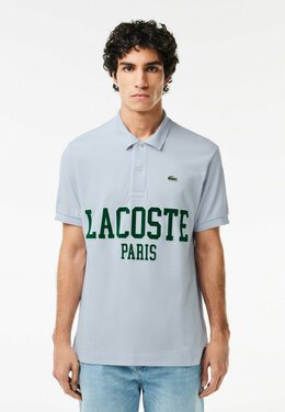 Lacoste: Синяя рубашка 