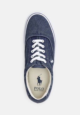 Polo Ralph Lauren: Тёмные кроссовки 