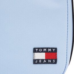 Tommy Jeans: Голубая сумка Essential