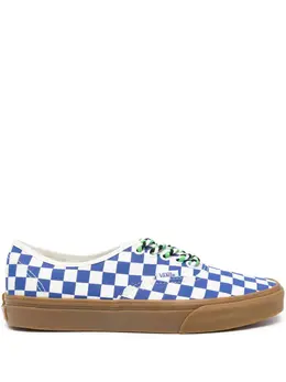 Vans: Голубые кроссовки 