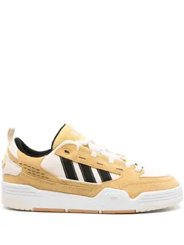 adidas: Жёлтые кроссовки  Suede