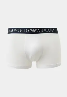 Emporio Armani: Белые трусы 