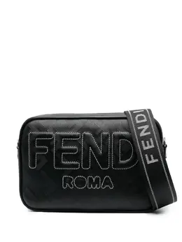 FENDI: Чёрная сумка 