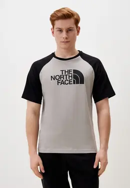 The North Face: Серая футболка 