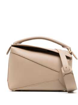 LOEWE: Бежевая сумка  Puzzle