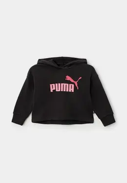 PUMA: Чёрная толстовка 