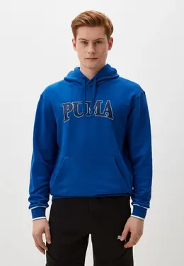 PUMA: Синяя толстовка 