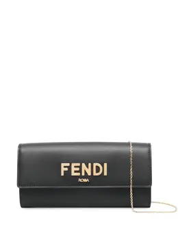 FENDI: Чёрная сумка 