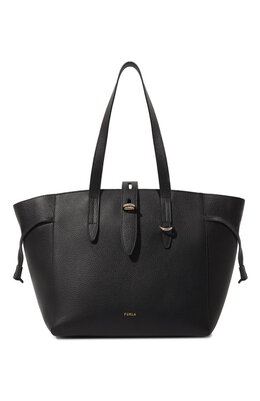 Furla: Чёрная сумка  Net Medium