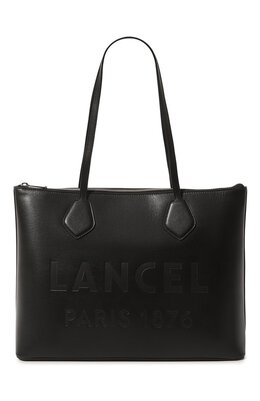 Lancel: Чёрная сумка 