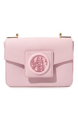 Lancel: Розовая сумка 