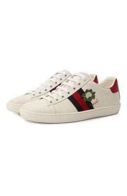 Gucci: Красные кеды  Ace