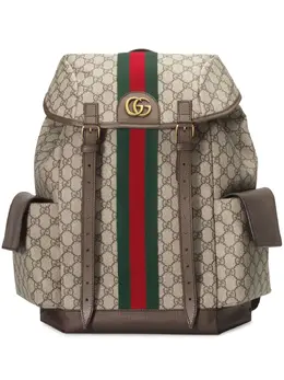 Gucci: Рюкзак  Ophidia в полоску