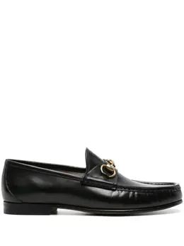 Gucci: Чёрные туфли  Horsebit