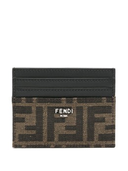 FENDI: Коричневый картхолдер  FF
