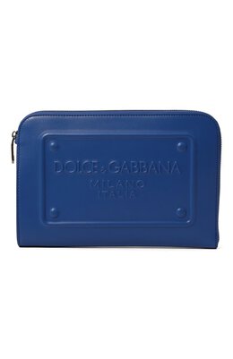 Dolce & Gabbana: Синий клатч 