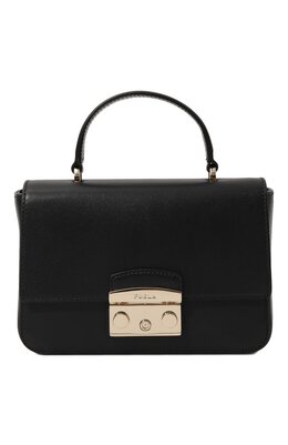 Furla: Чёрная сумка  Metropolis Mini