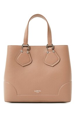 Lancel: Бежевая сумка 