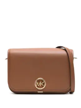 Michael Kors: Коричневая сумка через плечо 