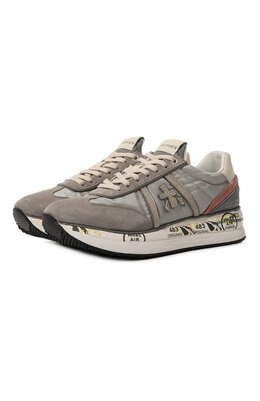 Premiata: Серые кроссовки  Conny