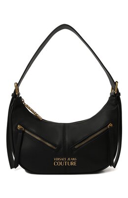 Versace Jeans Couture: Чёрная сумка 