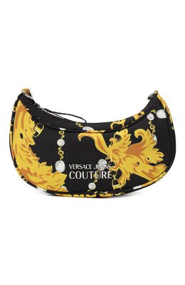 Versace Jeans Couture: Чёрная сумка 
