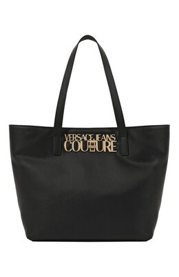 Versace Jeans Couture: Золотая сумка 