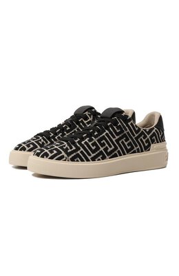 Balmain: Чёрные кеды  B-Court