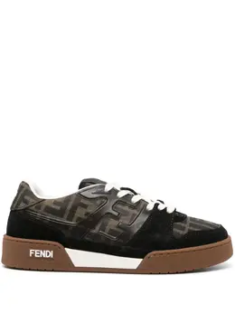 FENDI: Чёрные кроссовки  Zucca