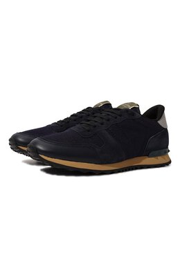 Valentino: Тёмные кроссовки  Rockrunner
