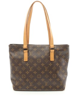 Louis Vuitton Pre-Owned: Коричневая сумка-шоппер