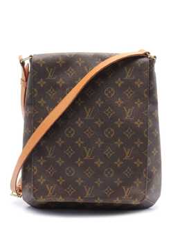 Louis Vuitton Pre-Owned: Коричневая сумка