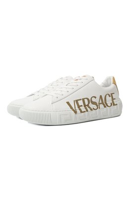 Versace: Золотые кеды 