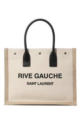 Saint Laurent: Сумка  Rive Gauche с принтом