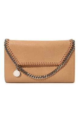 Stella McCartney: Бежевая сумка  Falabella