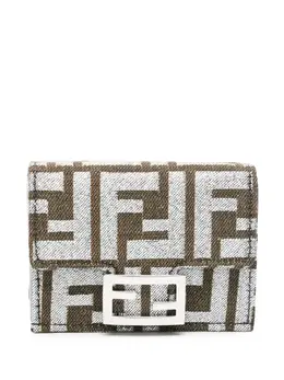 FENDI: Кошелёк  FF с принтом