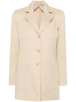 Max Mara: Бежевый жакет 