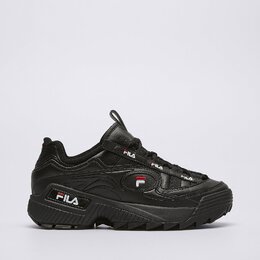 Fila: Чёрные кроссовки 