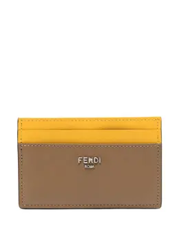 FENDI: Коричневый картхолдер 