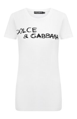 Dolce & Gabbana: Хлопковая футболка