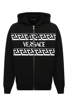 Versace: Хлопковая толстовка 