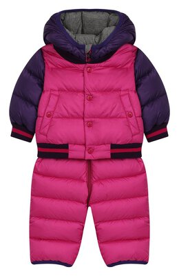 Moncler Enfant: Комбинезон с капюшоном