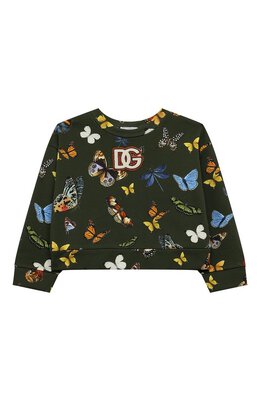 Dolce & Gabbana: Короткий свитшот 