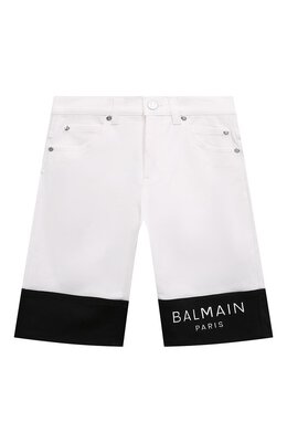 Balmain: Джинсовые шорты 