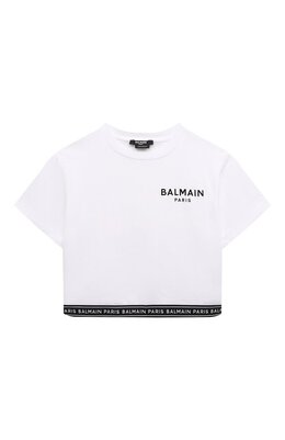 Balmain: Хлопковый топ