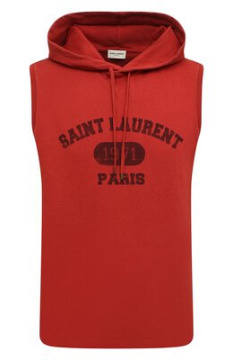 Saint Laurent: Хлопковая толстовка 